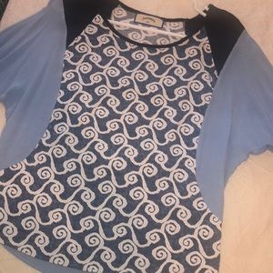 Beautiful blue blouse